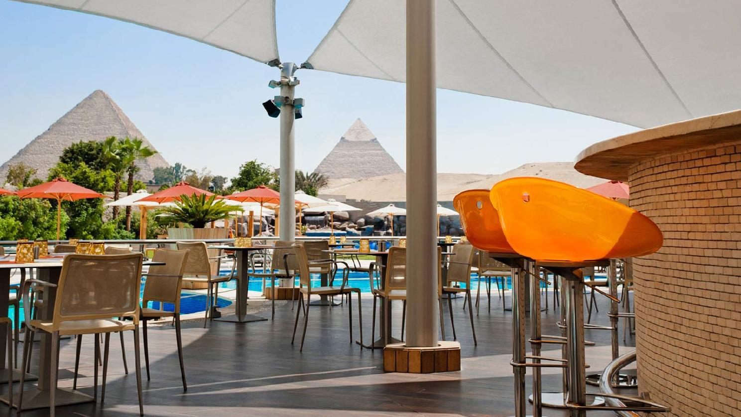 Le Meridien Pyramids Hotel & Spa Giza Esterno foto